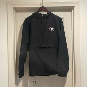 University of Georgia Windbreaker with Hoodie
